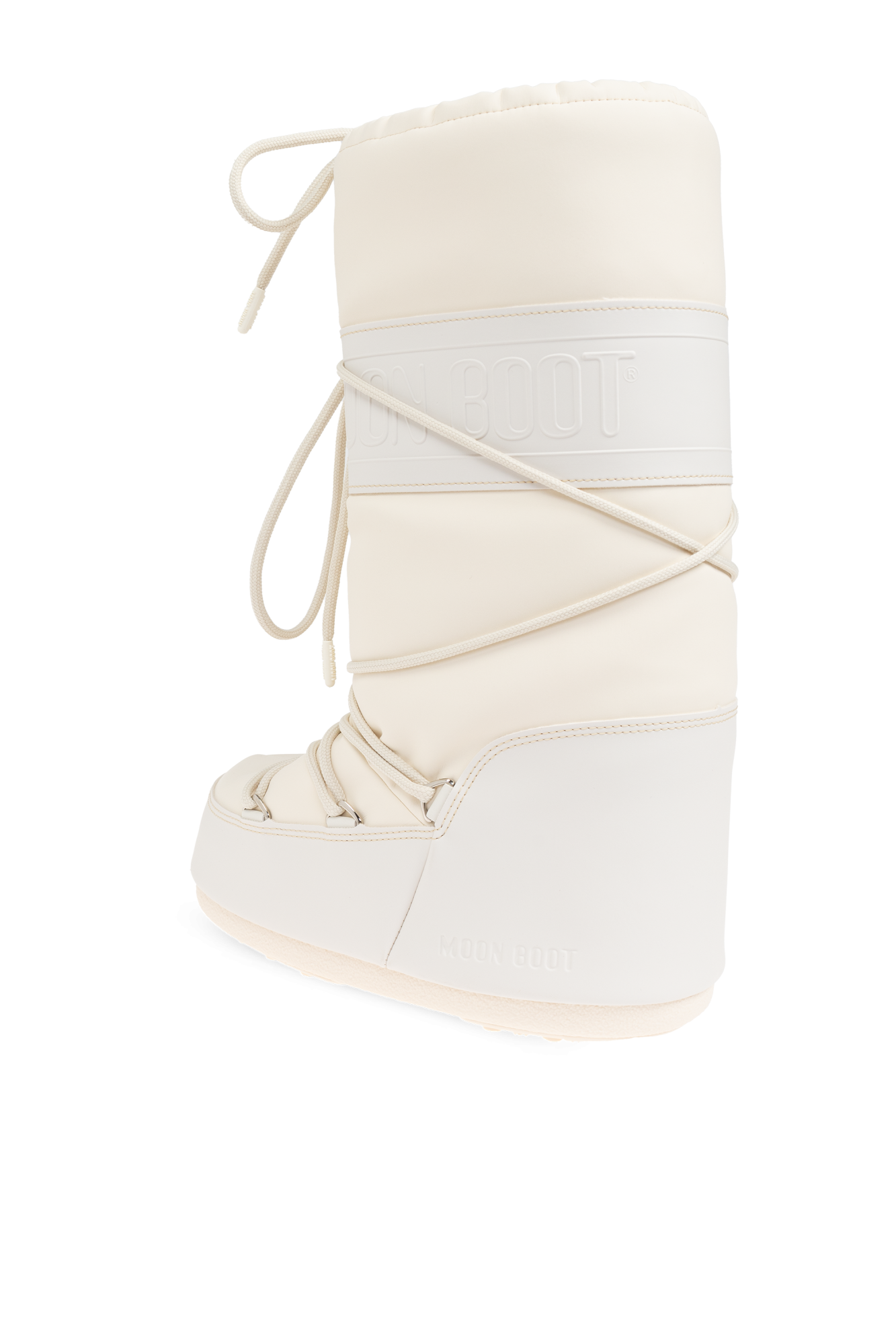 Cream Snow boots 